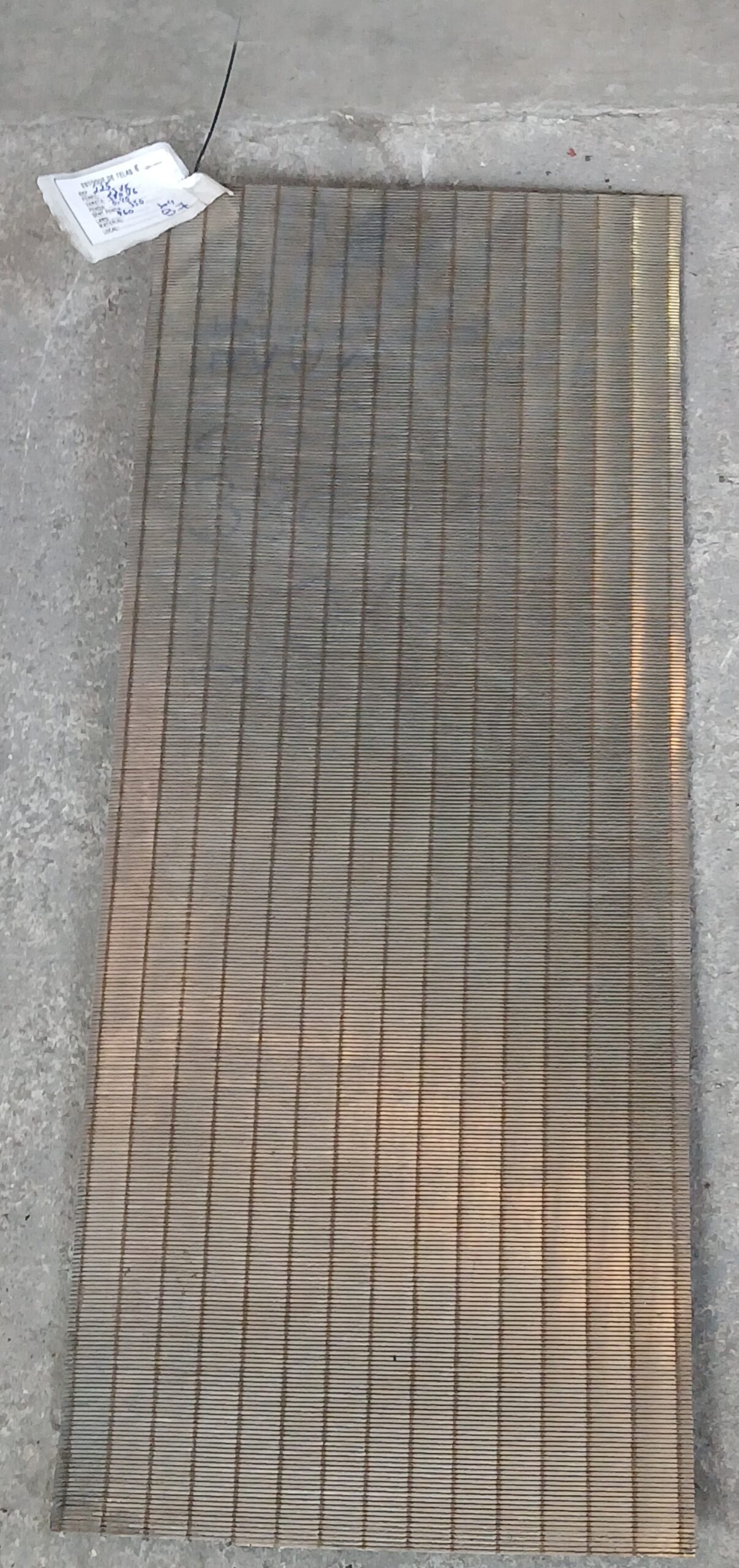 225 – Tela Eletrofundida – Fenda 0,40 mm