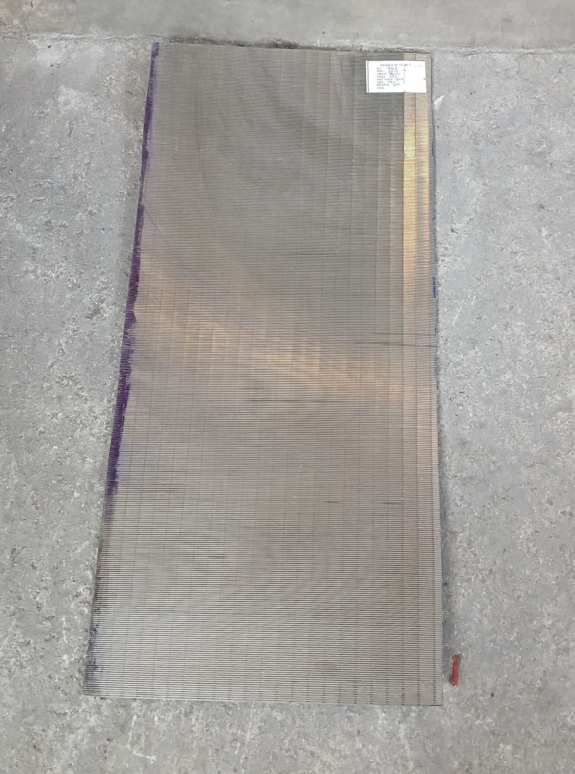 262 – Tela Eletrofundida – Fenda 0,50 mm